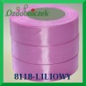 Tasiemka satynowa 12mm kolor liliowy 8118