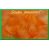 Pióra krótkie średni pomarańcz 10g