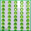 Diamenciki samoprzylepne 4mm seledynowe