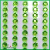 Diamenciki samoprzylepne 4mm seledynowe