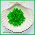 Perełki 8mm melanż zielony