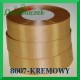 Tasiemka satynowa 25mm kolor kremowy 8007