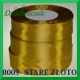 Tasiemka satynowa 25mm kolor stare złoto 8009