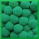 Pompony jasny zielony 13mm/100szt
