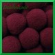 Pompony bordowe 20mm/100szt