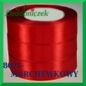 Wstążka tasiemka satynowa 25mm kolor marchewkowy 8031
