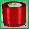 Tasiemka satynowa 25mm kolor marchewkowy 8031