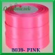 Tasiemka satynowa 25mm kolor pink 8039