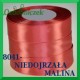 Tasiemka satynowa 25mm kolor niedojrzała malina 8041
