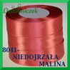 Tasiemka satynowa 25mm kolor niedojrzała malina 8041