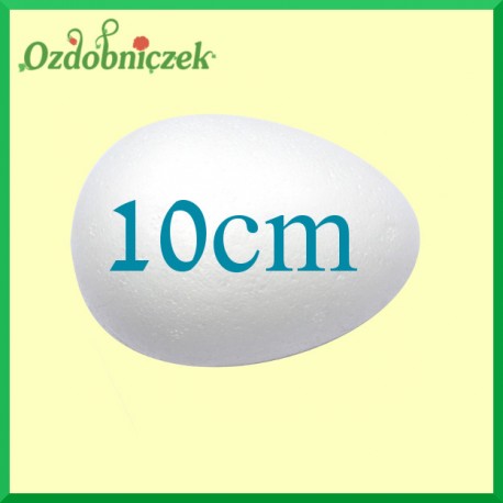 Jajko styropianowe 10cm 
