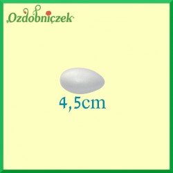 Jajko styropianowe 4,5cm 