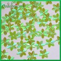 Cekiny kwiatuszki mini zielone opalizujące 5g/160szt.