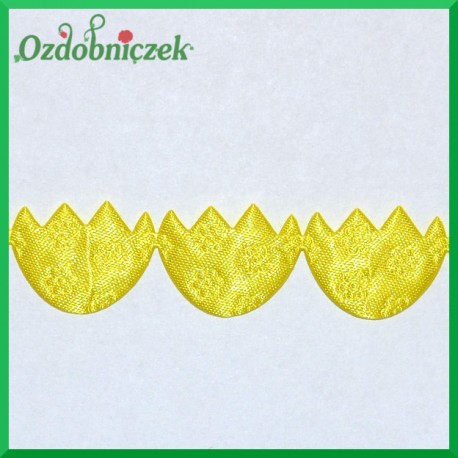 Aplikacje pisanki cytrynowe