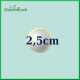 Kula styropianowa 2,5cm 