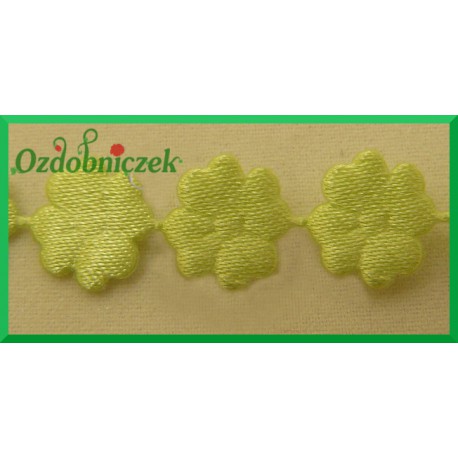 Aplikacje kwiatuszki mini jasno zielone