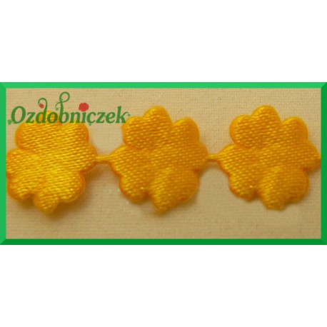 Aplikacje kwiatuszki mini żółte