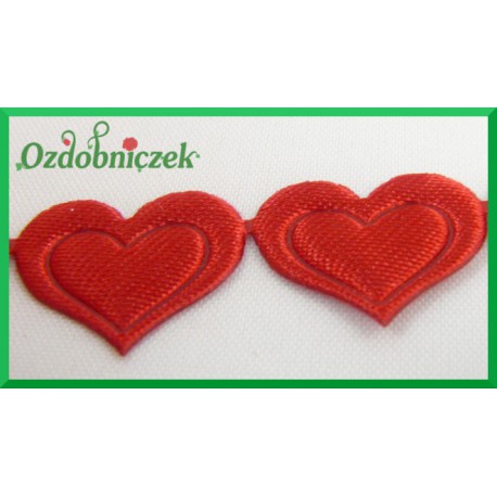 Serduszka pojedyncze czerwone