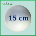 Kula styropianowa duża, bombka 15cm 