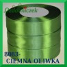 Tasiemka satynowa 25mm kolor ciemna oliwka  8083