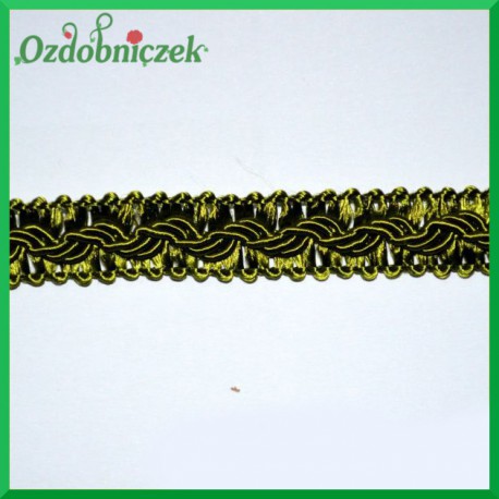 Taśma pleciona 1mb zielona