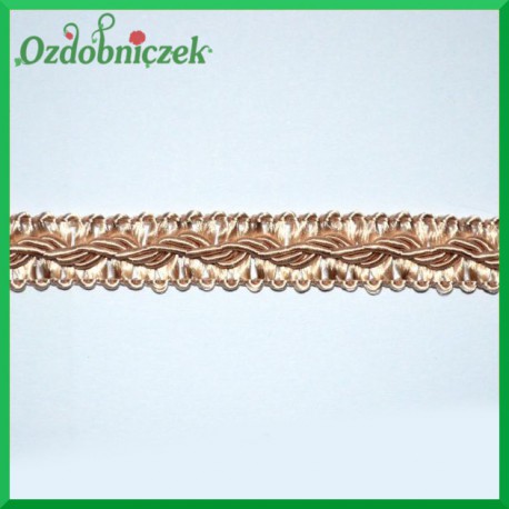 Taśma pleciona 1mb piaskowa