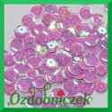 Cekiny kółka łamane 8mm 17g liliowe opalizujące