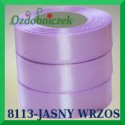 Wstążka tasiemka satynowa 25mm kolor wrzosowy 8113