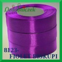 Wstążka tasiemka satynowa 25mm kolor fiolet biskupi  8123